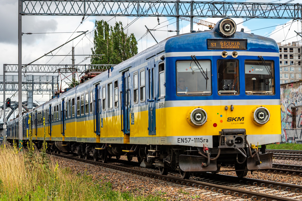 Lokomotywa EN57, źródło: Ilostan pojazdów trakcyjnych