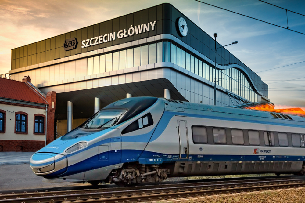 Pendolino w Szczecinie, źródło: Visit Szczecin